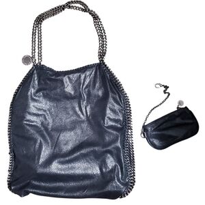 AUTHENTIC STELLA MCCARTNEY Falabella Shaggy Deer Shoulder Bag with Iconic Chain